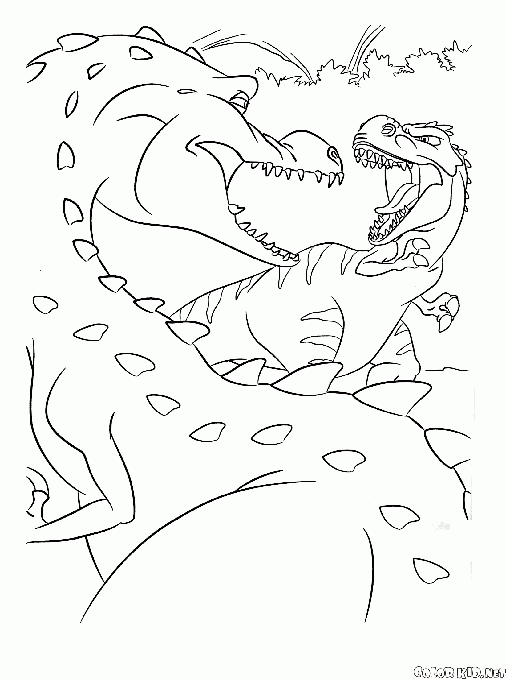 ice age 3 rudy coloring pages - photo #3
