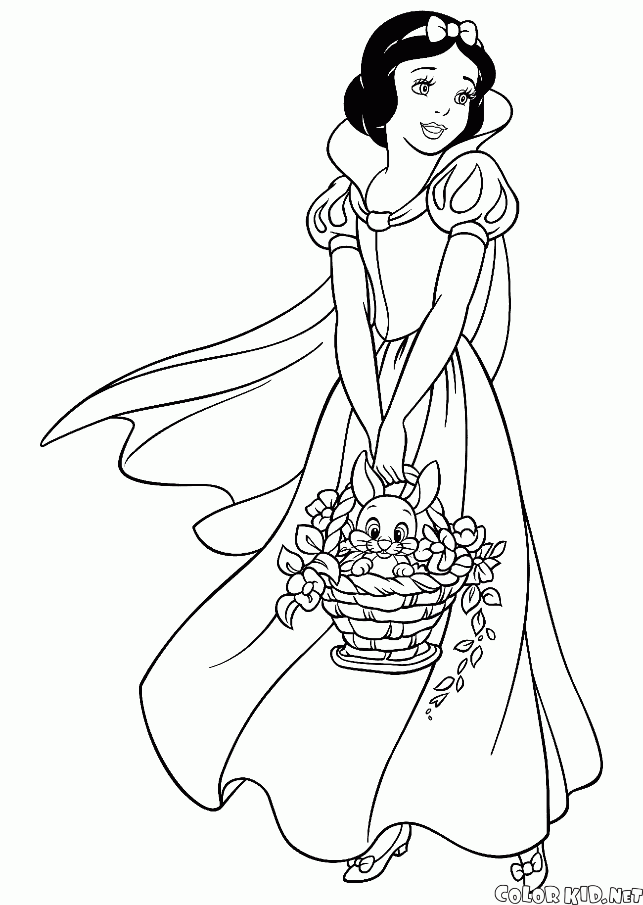 Snow White Coloring Pages Learny Kids