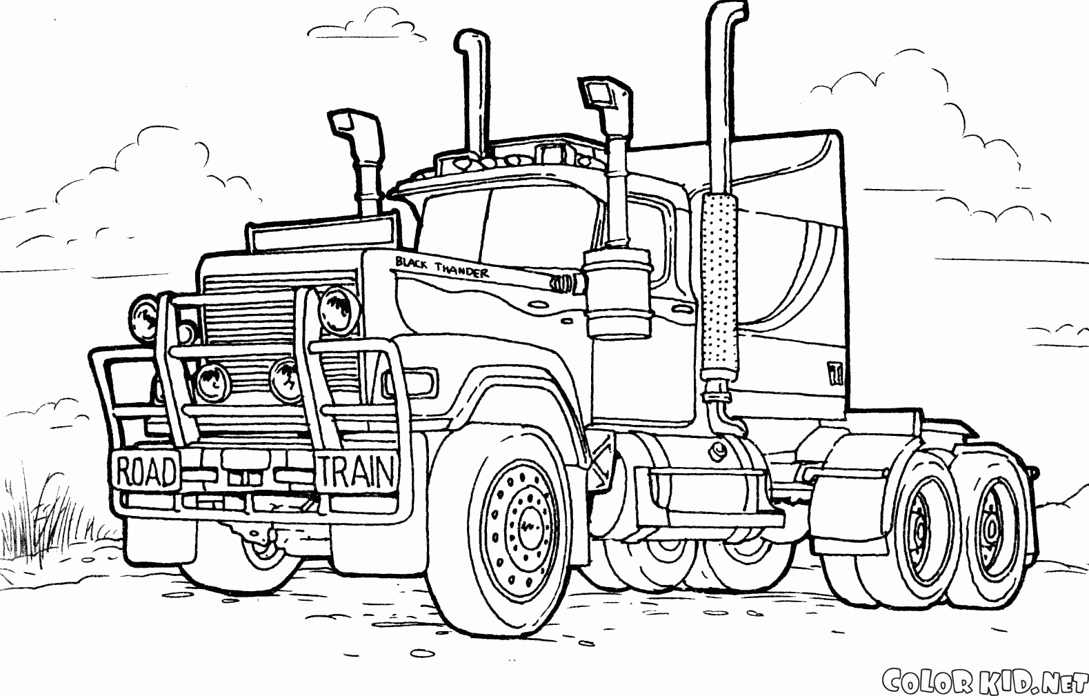 Coloring page - Ford Aeromaks 120