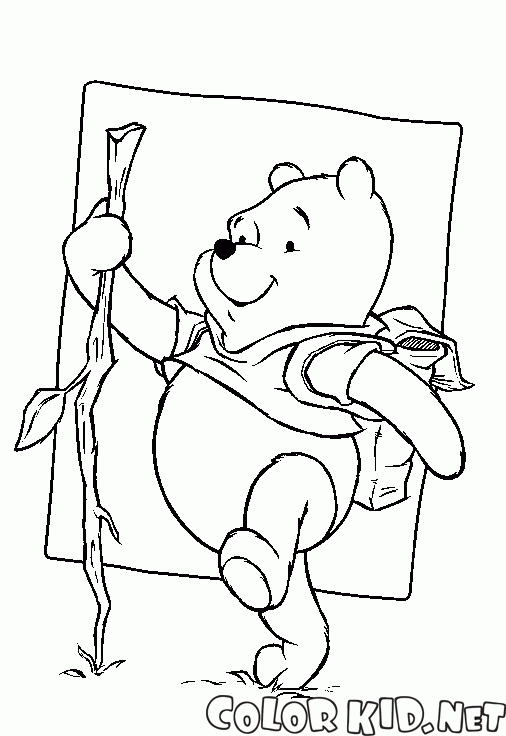 Coloring page - Winnie the Pooh