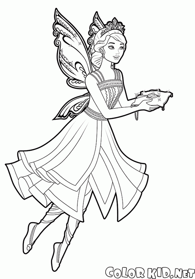 fairy bratz coloring pages - photo #13