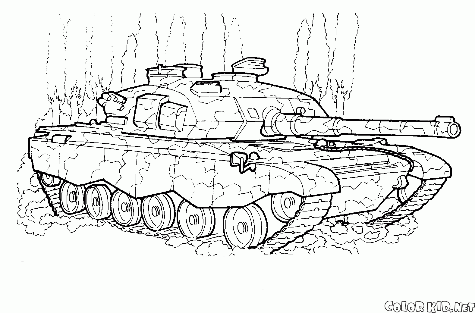 tank from wars coloring pages - photo #12