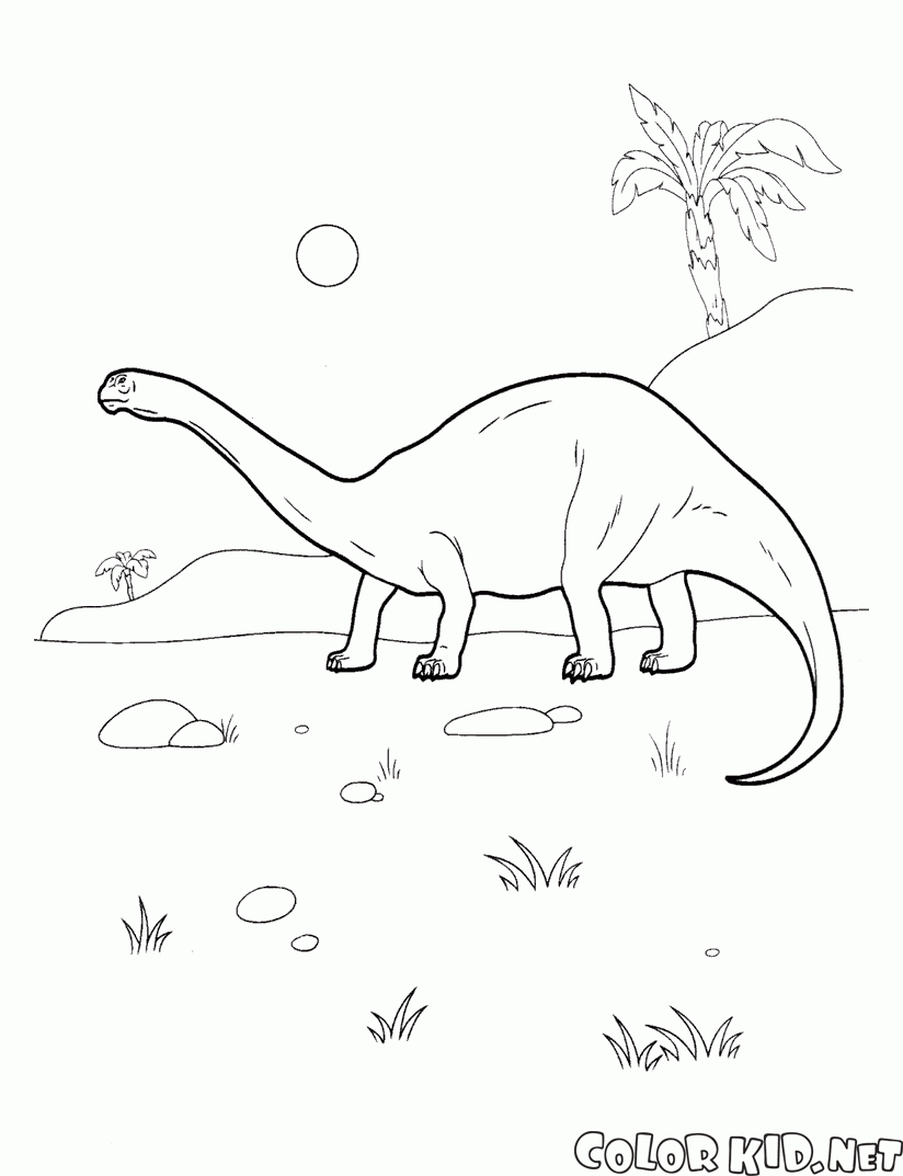 dancing dinosaur coloring pages - photo #36