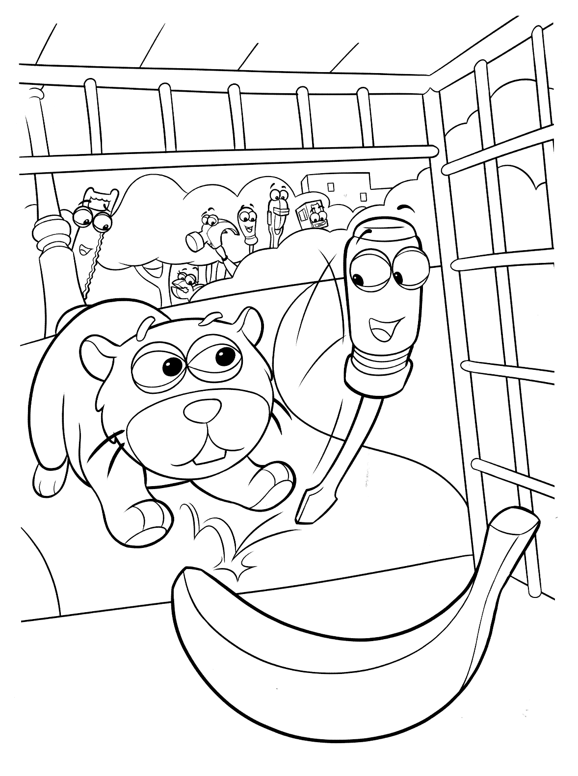 Coloring page - An animal