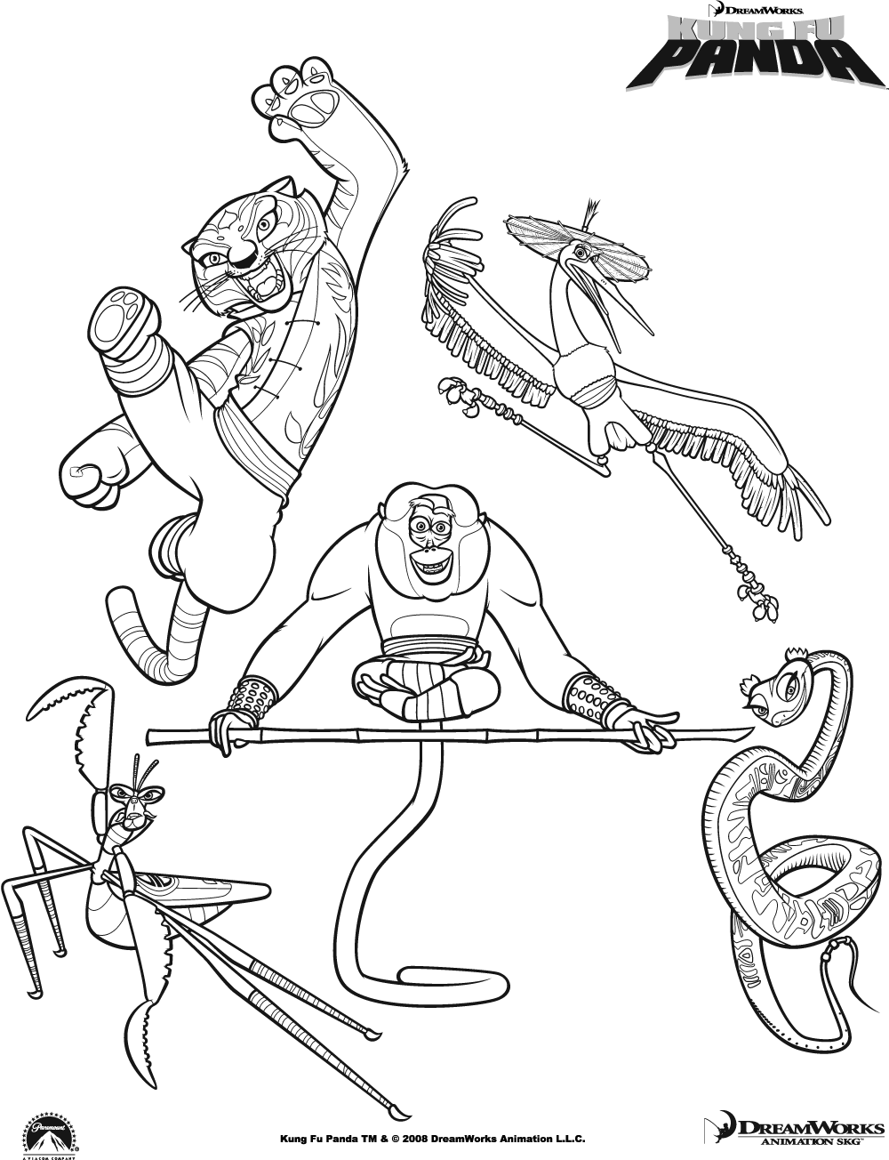 Download Coloring page - Famous Five soldiers