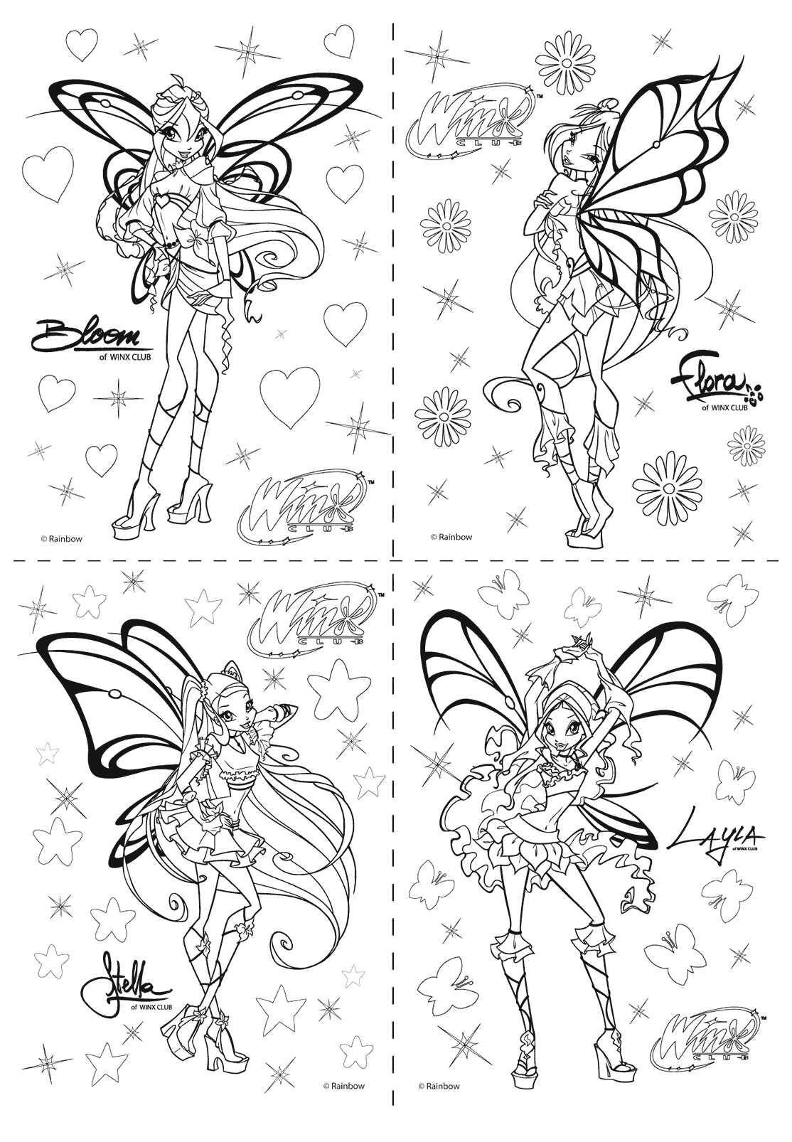 Coloring page - Winx Sophiex