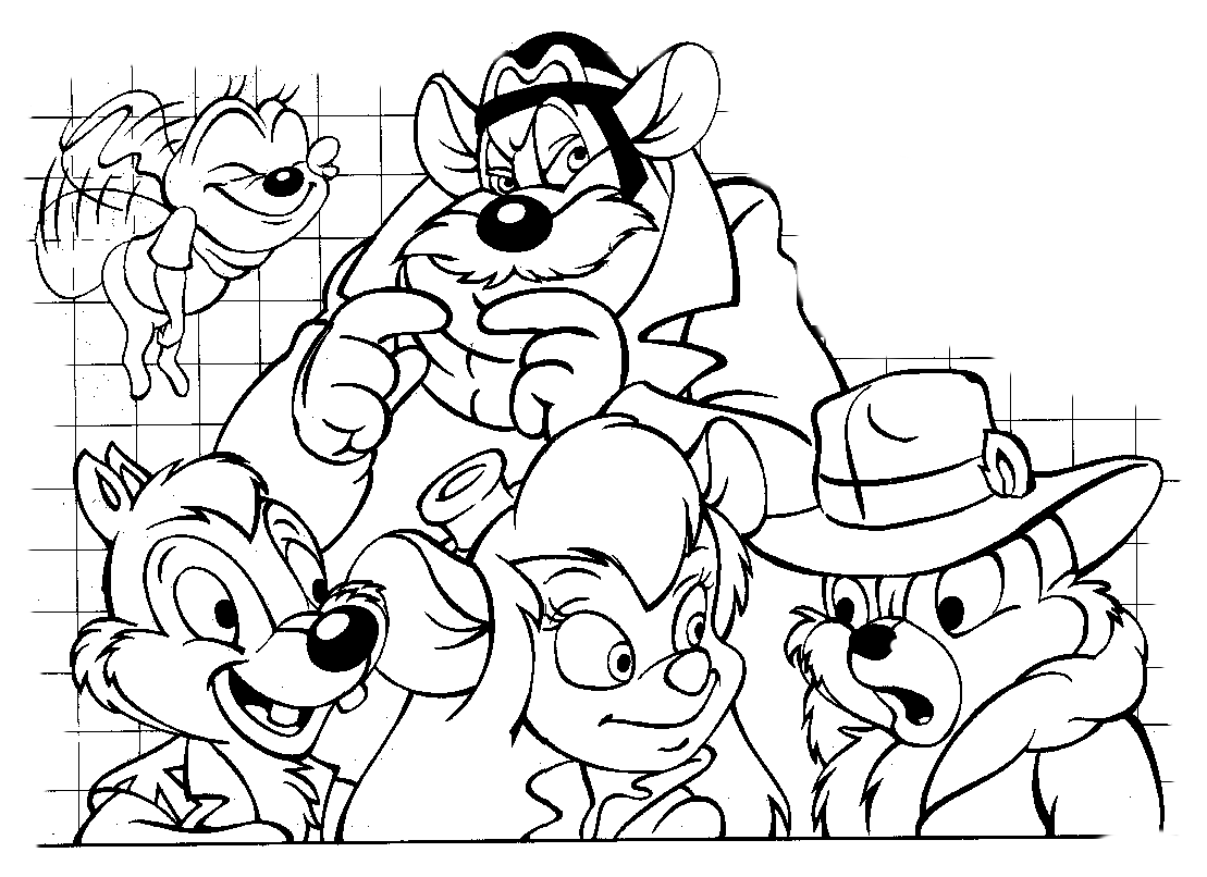 Coloring page - Rescue Team