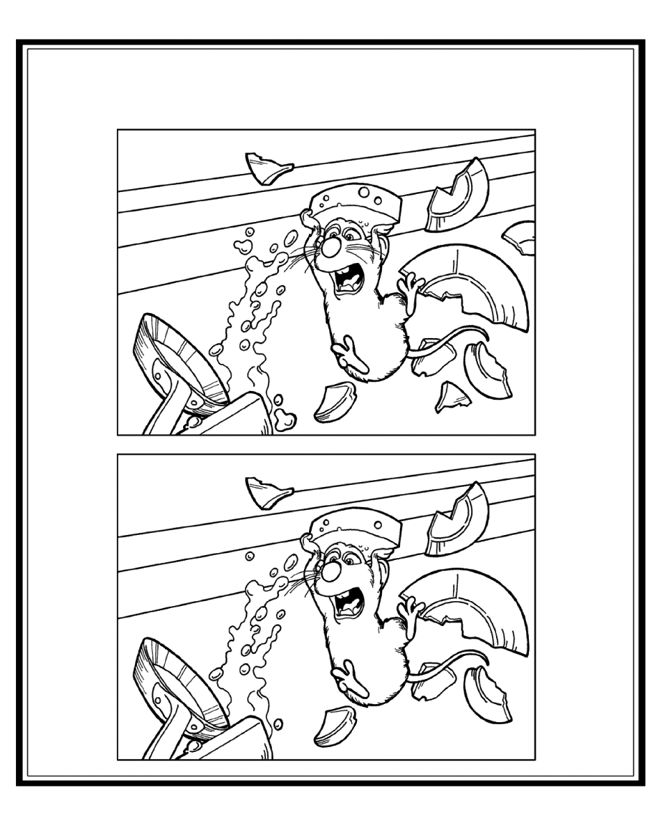 Download Coloring page - Adventures of Ratatouille