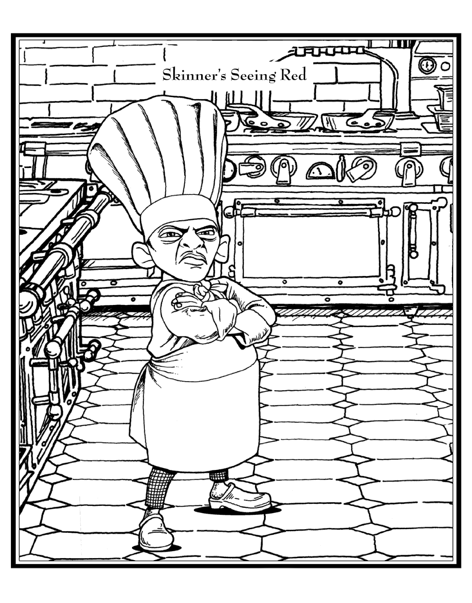 Download Coloring page - The main competitor of Ratatouille