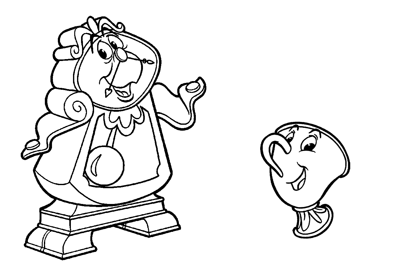 Download Coloring page - Magical things