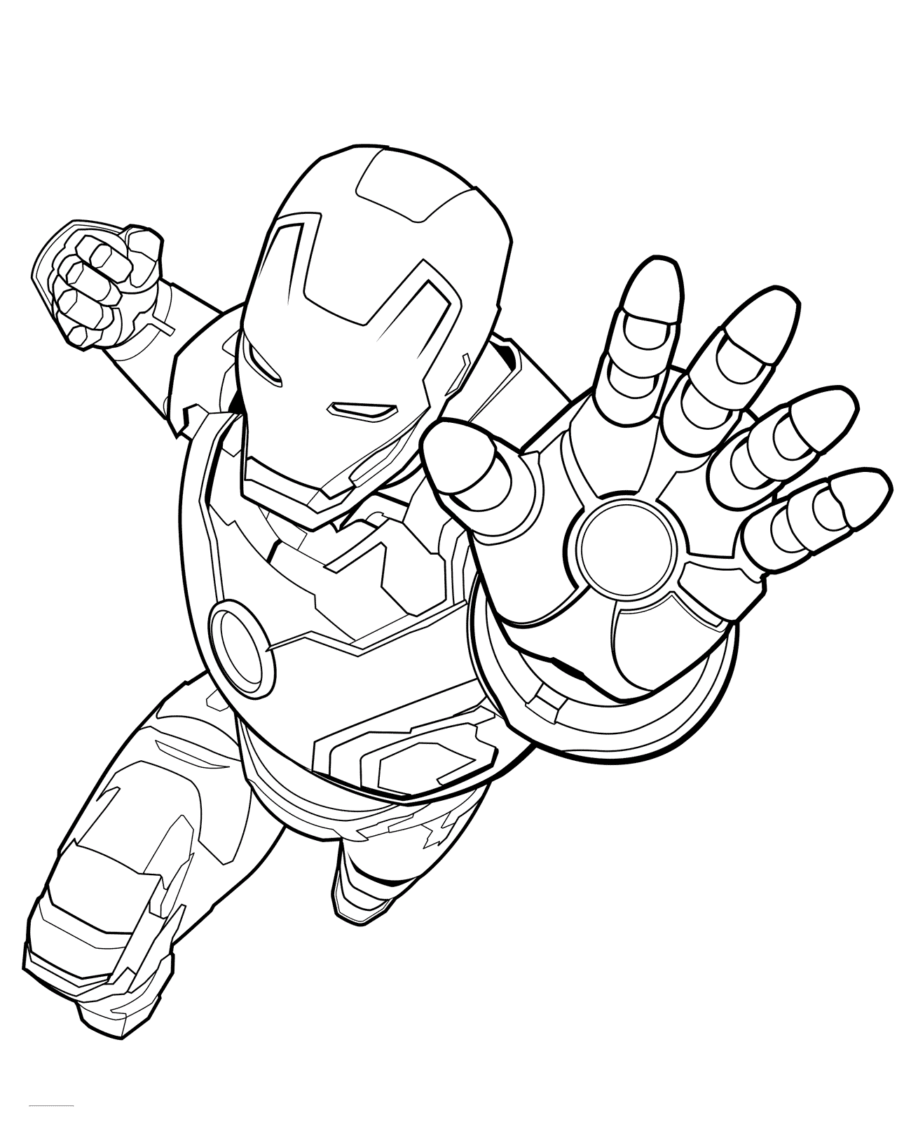 Coloring page - Iron Man