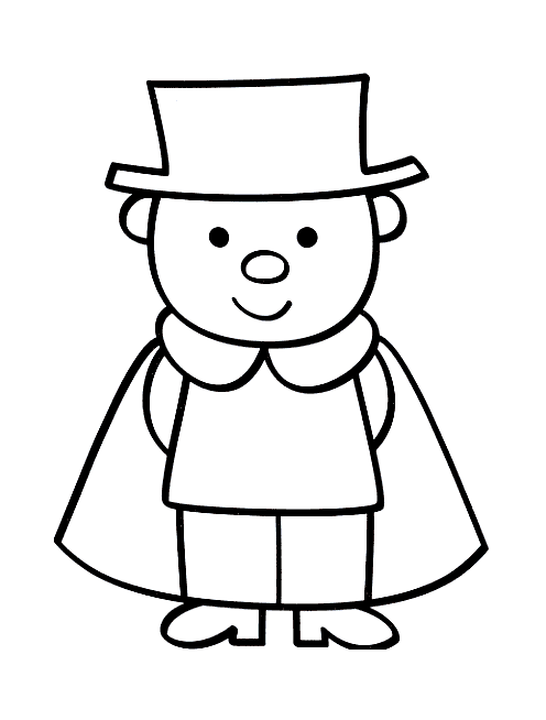 Coloring page - Trendy