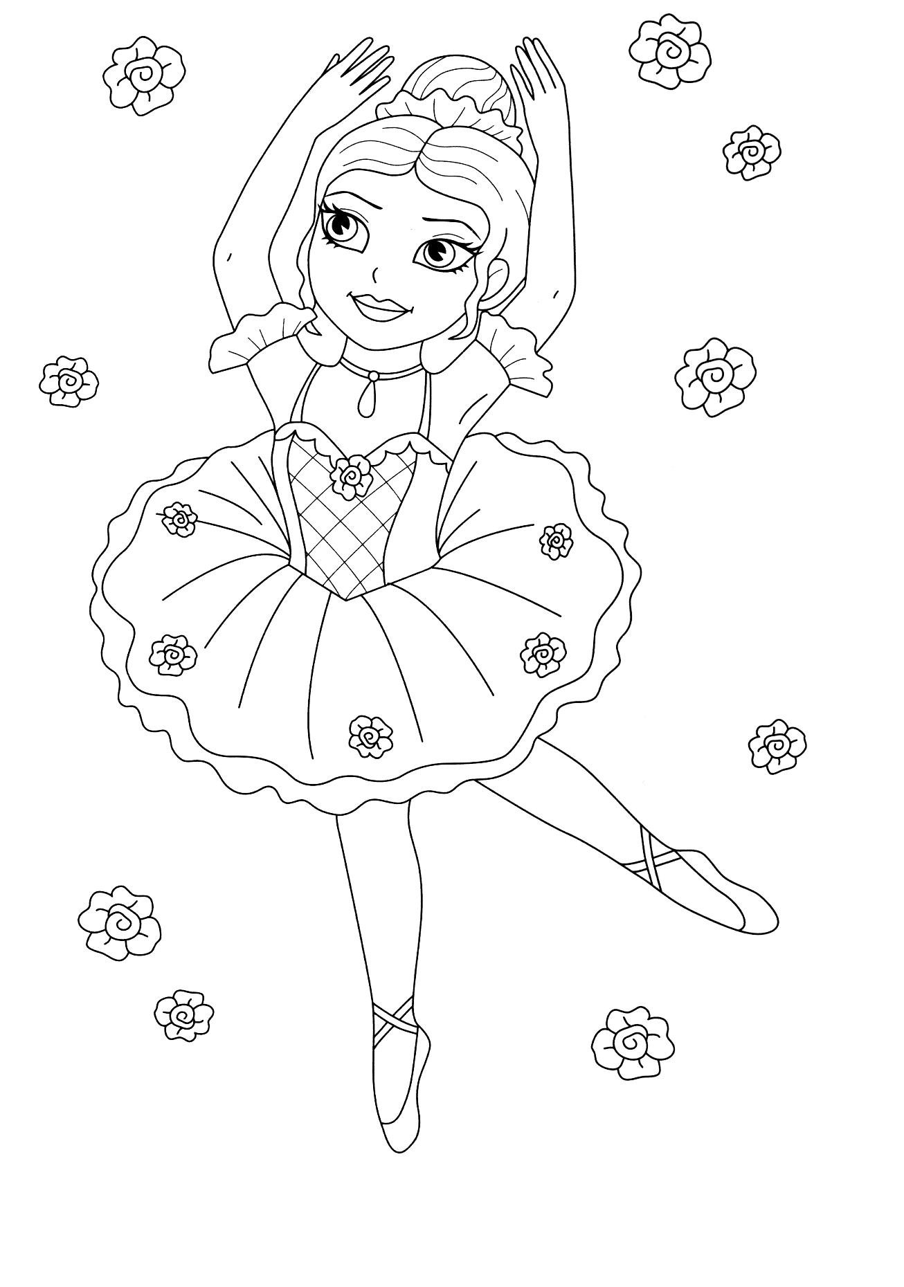 Coloring page - Princess Mary