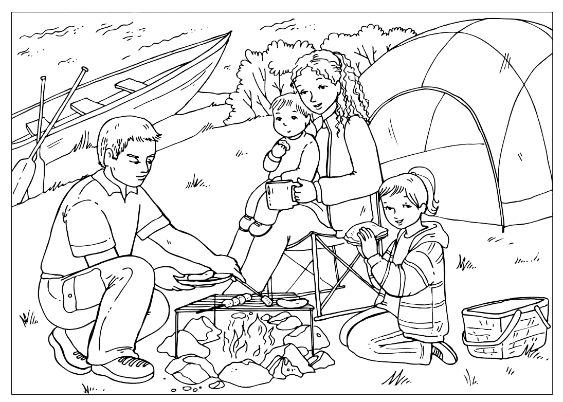 Barbie Camper Coloring Page / Free Coloring Pages: Barbie Coloring