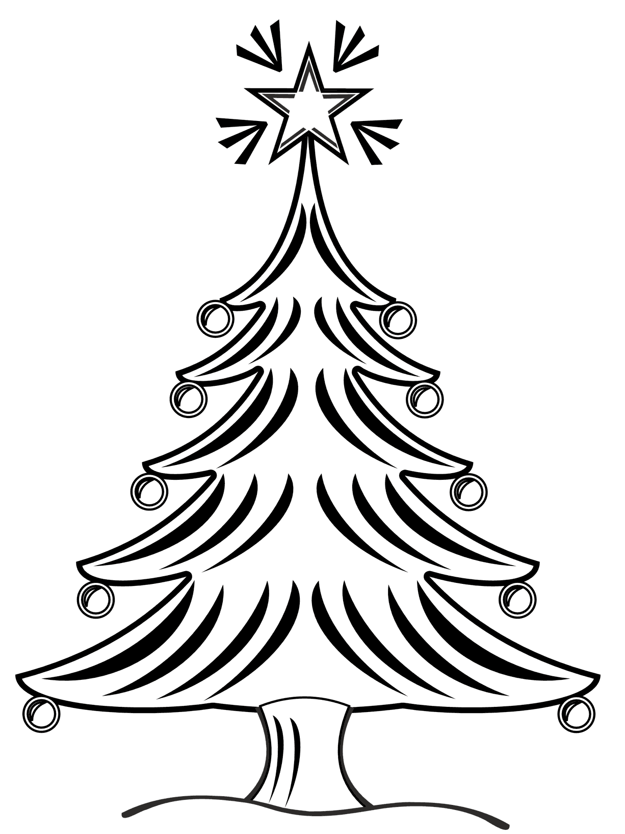 How to draw a Christmas Tree Step by Step | Easy drawings - YouTube