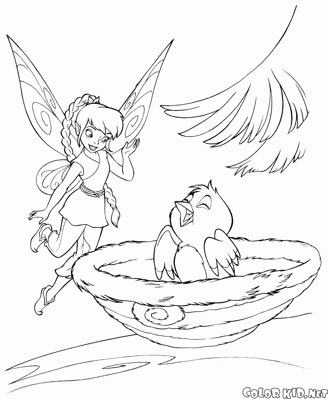 Fairy and chick