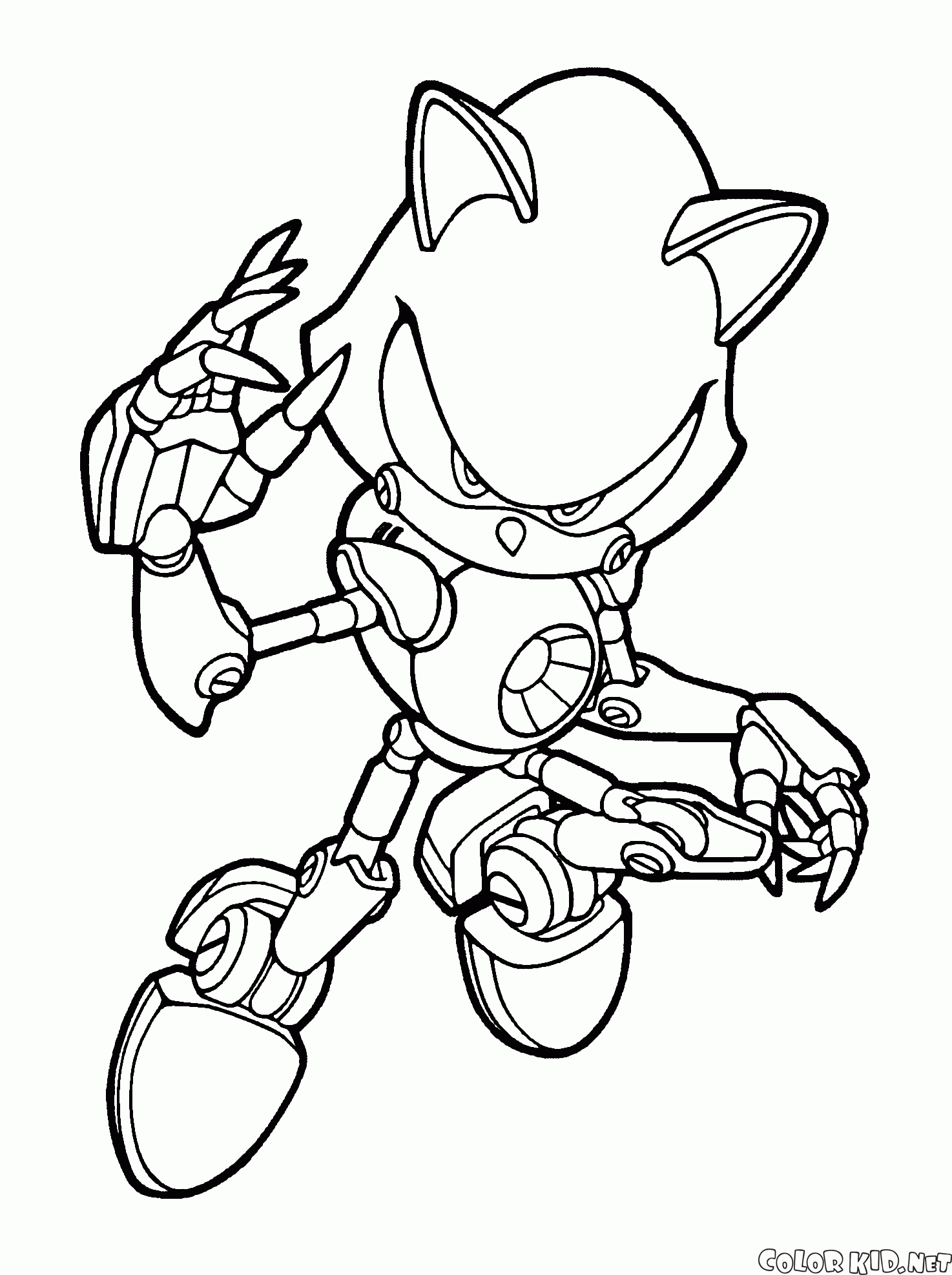 coloring page metal sonic coloriage le fils prodigue