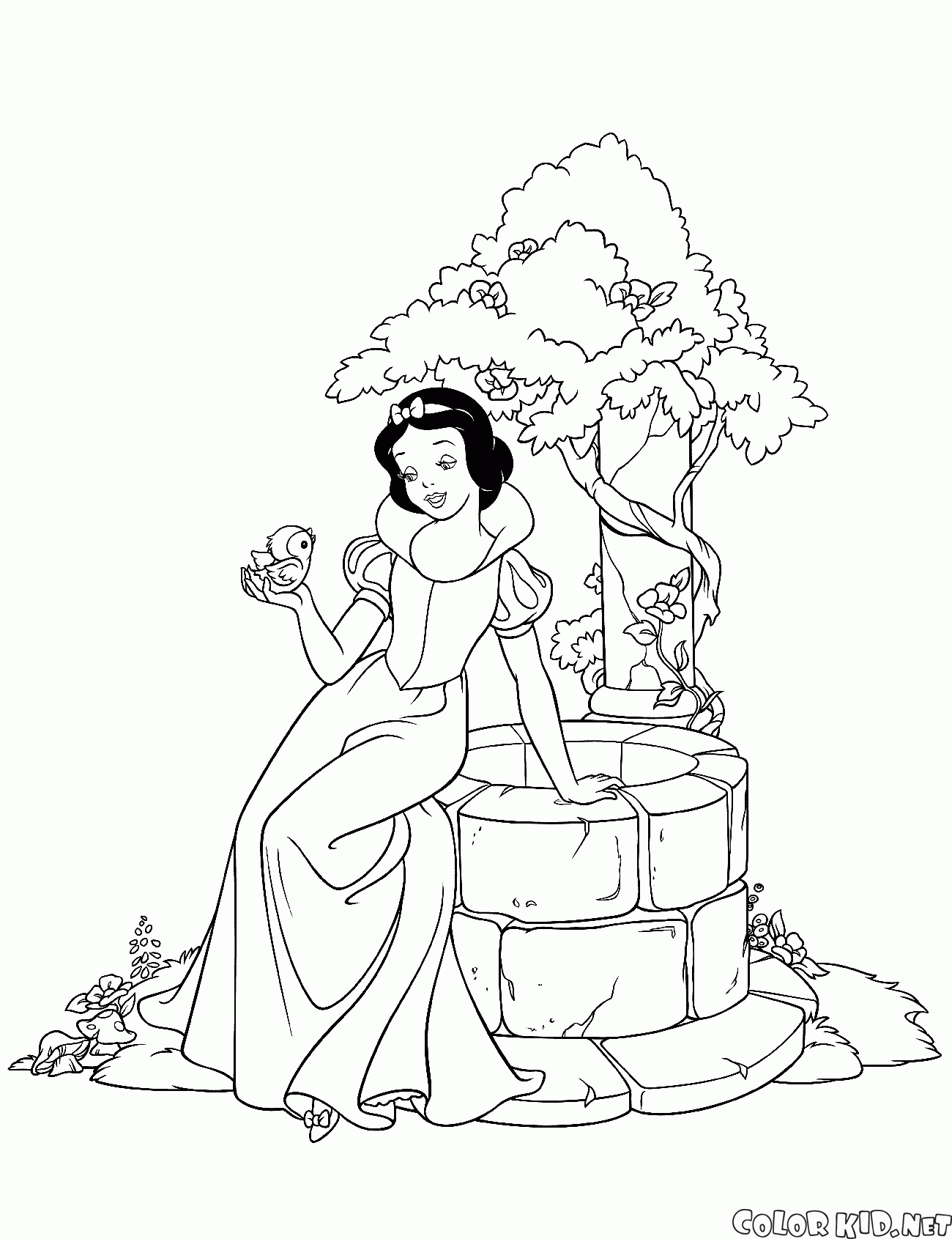 Snow White at the Well