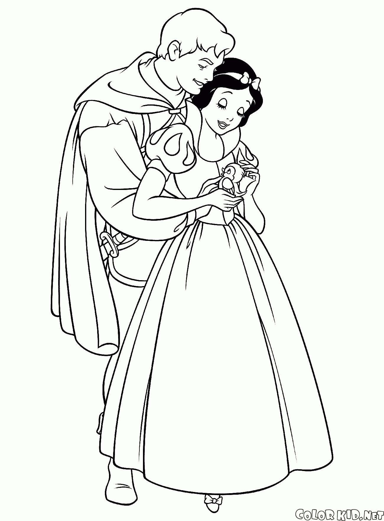 Snow White and the prince of love
