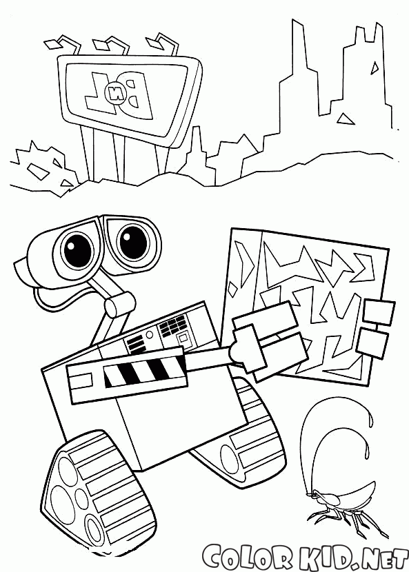 WALL-E and garbage