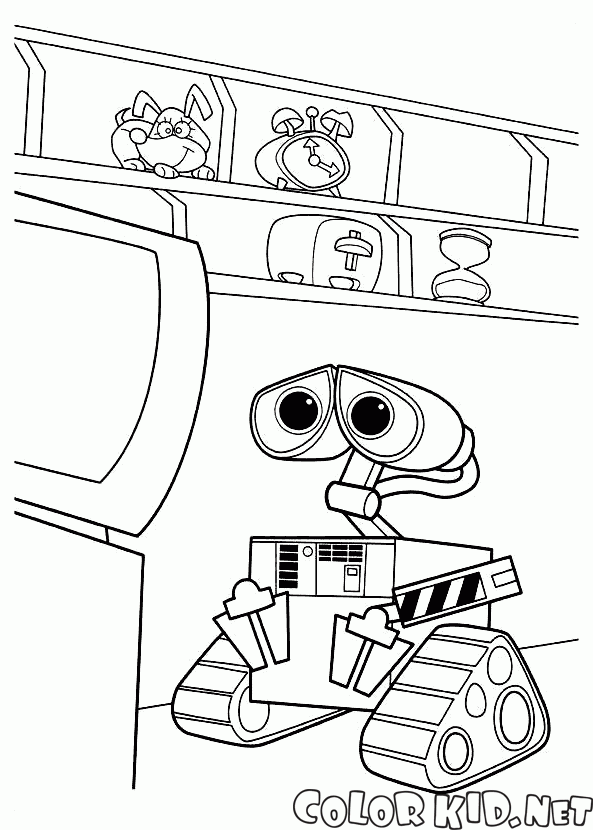 WALL-E at home