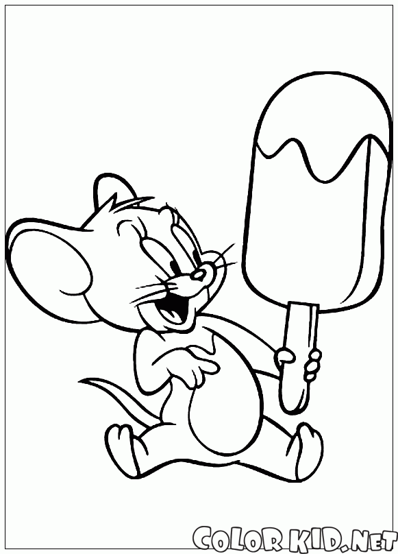 Jerry and popsicle