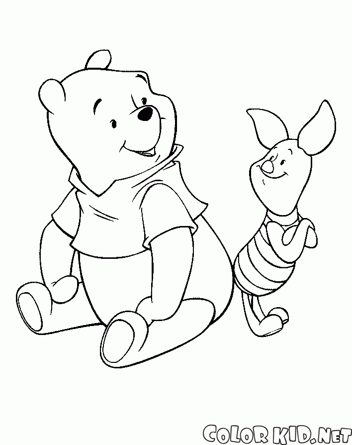 Winnie and Piglet