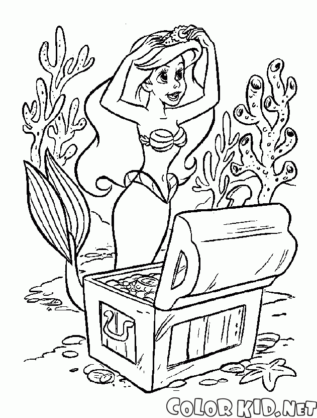The Little Mermaid and Treasure
