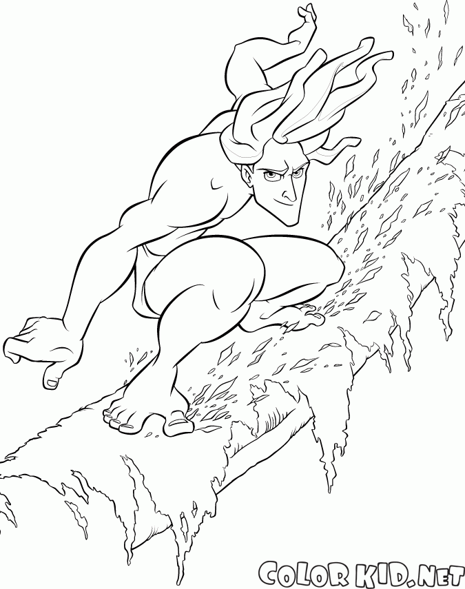 Tarzan in the journey