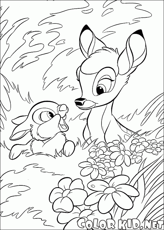 Hare and Bambi