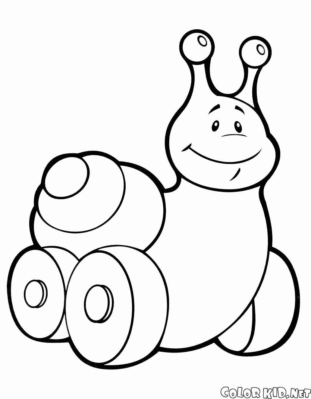 Toy snail