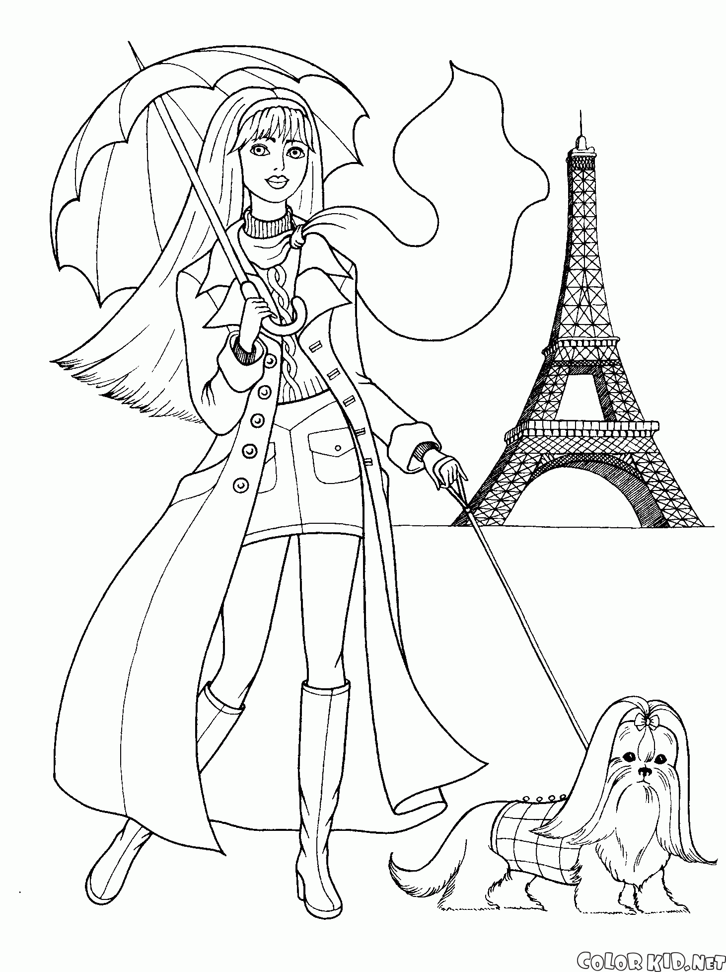 Girl in Paris
