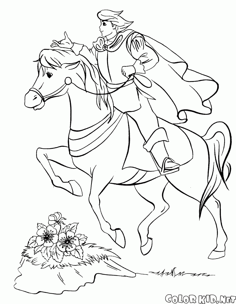 Prince on horseback