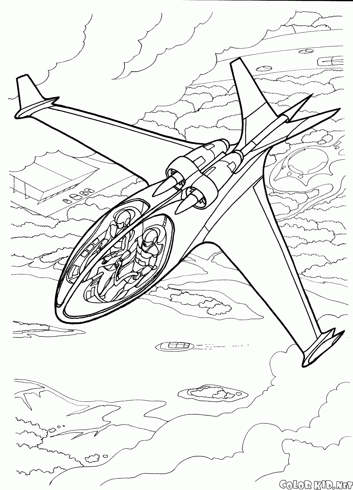 Mini jet plane