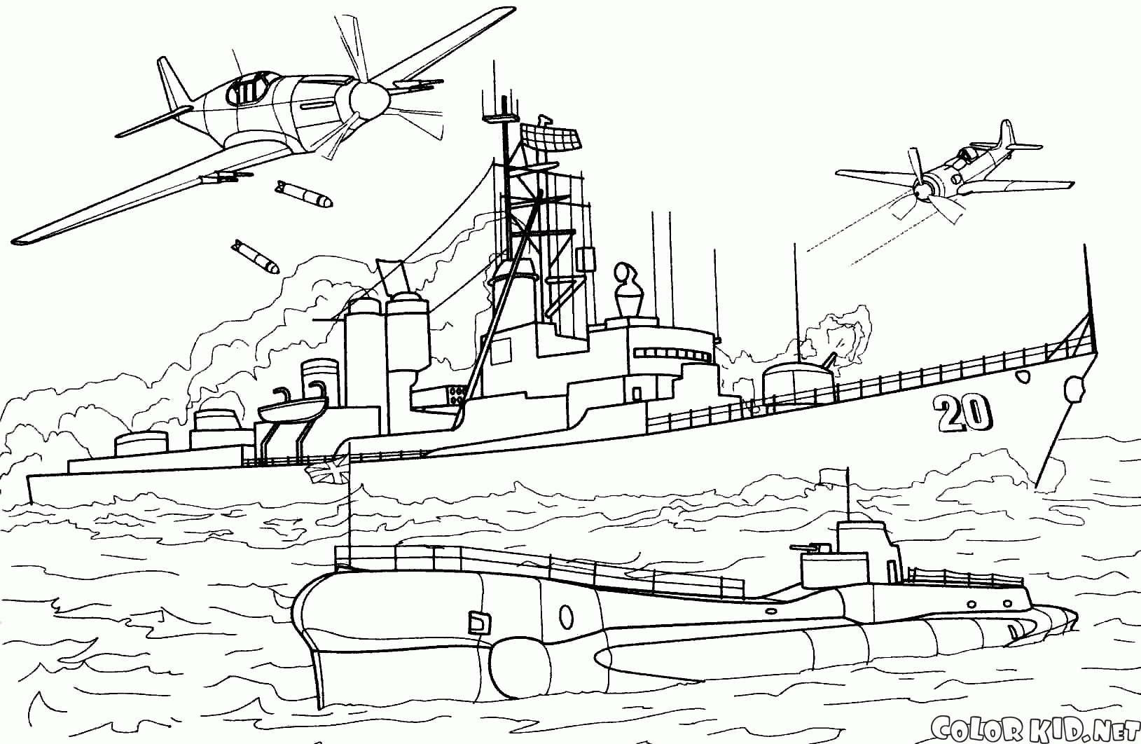 US destroyer