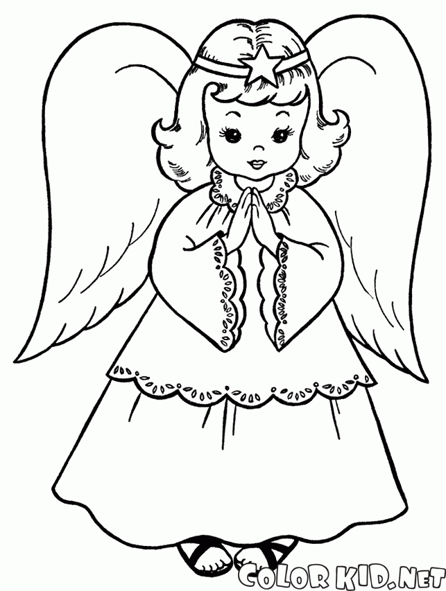 The girl-angel