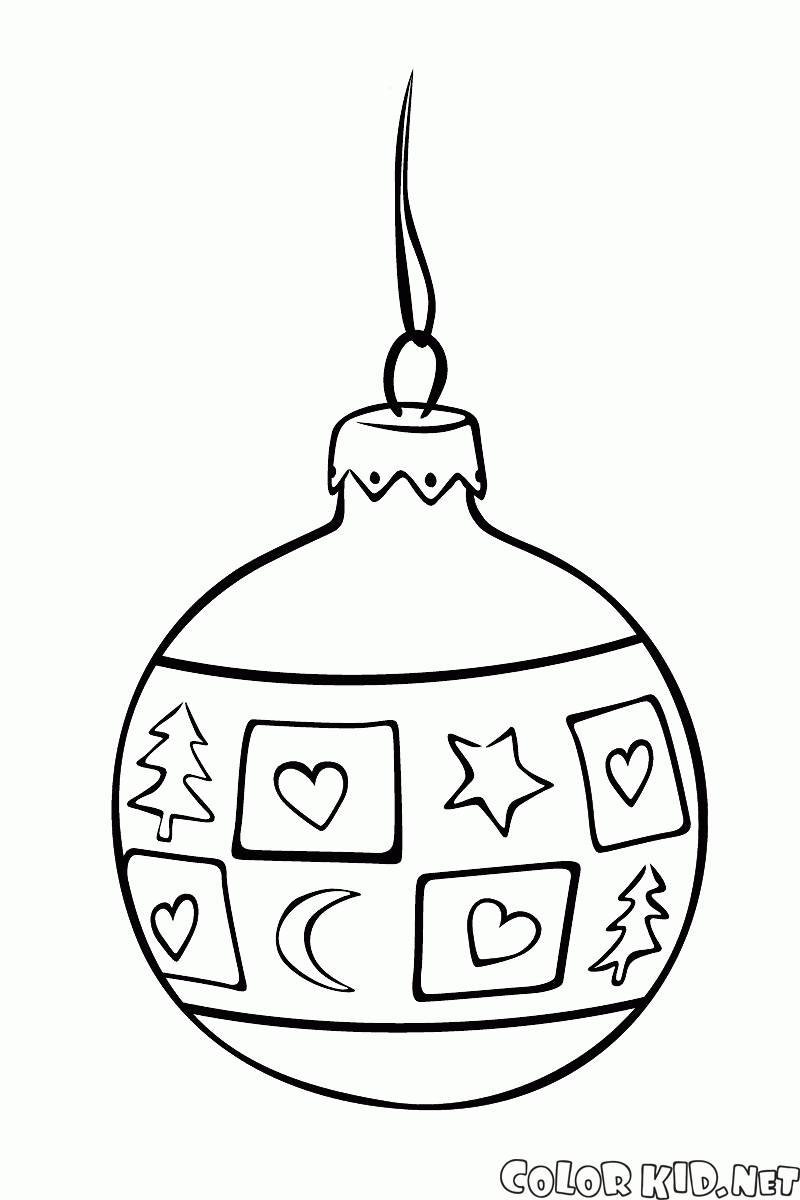 Ball on the Christmas tree