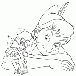 Tinker Bell and Peter Pan