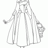 Aurora with a basket