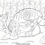 Merida with parents