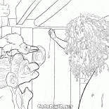 Merida and the Witch