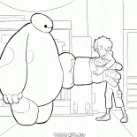 Hiro and Baymax
