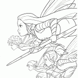 Attack by fairy scouts