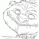 The monster in meditation