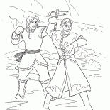 Kristoff and Hans