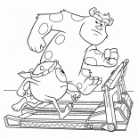 In gym