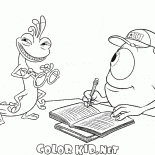 Randy and Mike Wazowski