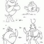 Monster University students