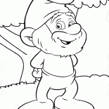 The Elder of the Smurfs