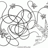 Tinker Bell and labyrinth